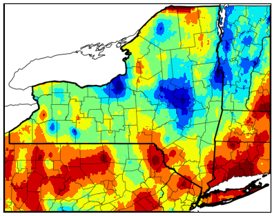 NY gdd difference maps